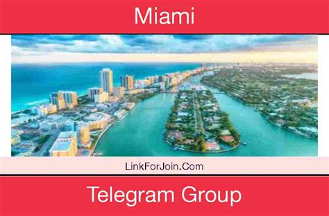 With it, we can exchange instant messages, files of various formats, make calls, create bots, and maintain our own channels. . Telegram miami group